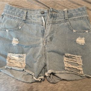 Blue Jean shorts